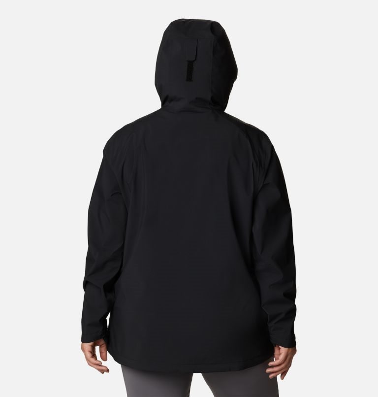 Women's Columbia Earth Explorer Shell Jackets Black | Plus Size CA-QL6CA